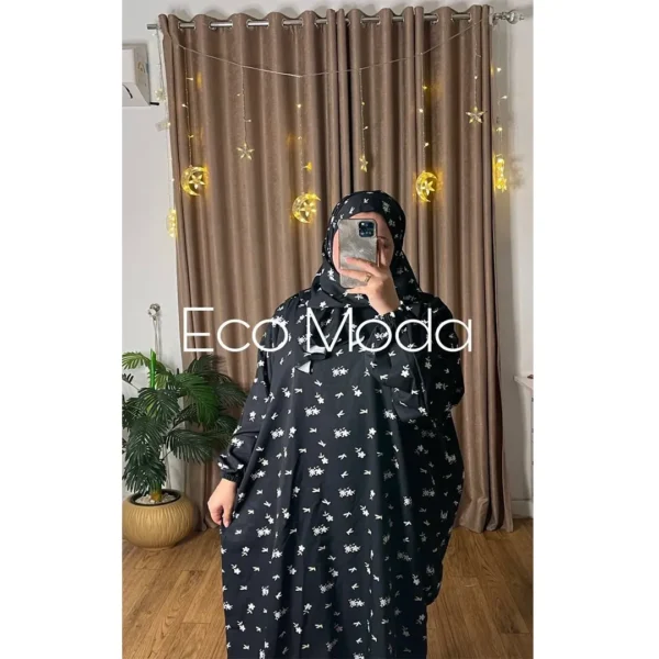 اسدال صلاة رمضاني فاخر - خامة SPH الأصلية بنقشات عصرية متنوعة