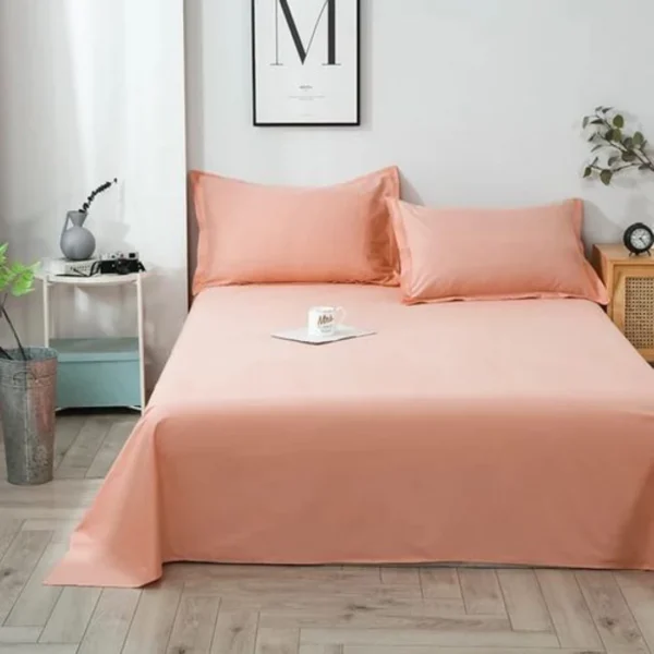 طقم ملايات سرير مسطح من لاين سليب 2 قطعة - سيمون