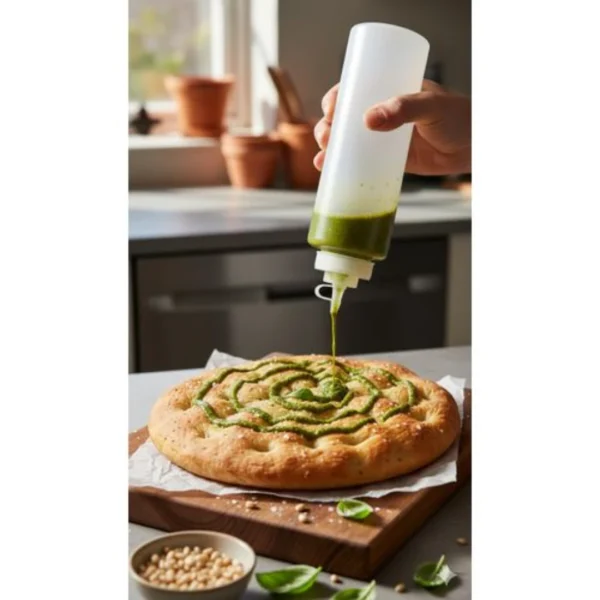 BRIGHT STONE قنينة موزع محترف - أبيض - 12 أوقية (350 مل) - الطراز BSD12