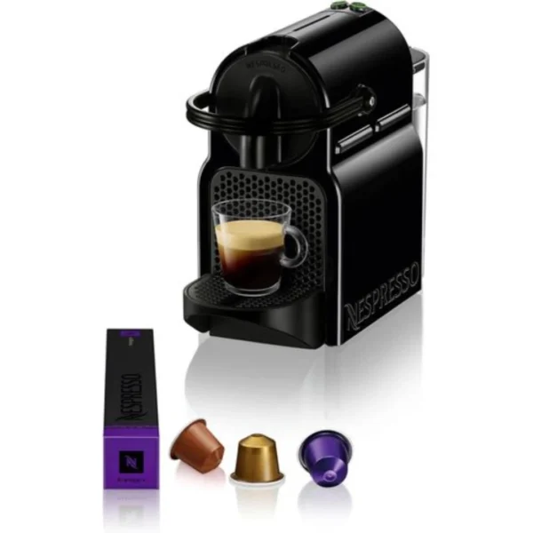 Nespresso ماكينة تحضير قهوة انيسيا من نسبريسو، باللون الاسودD40-ME-BK-NE، ستانلس ستيل بلاستيك